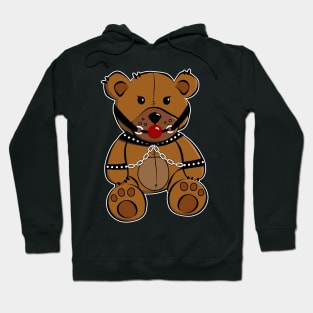 BDSM Teddy Bear, fetish submissive slave Hoodie